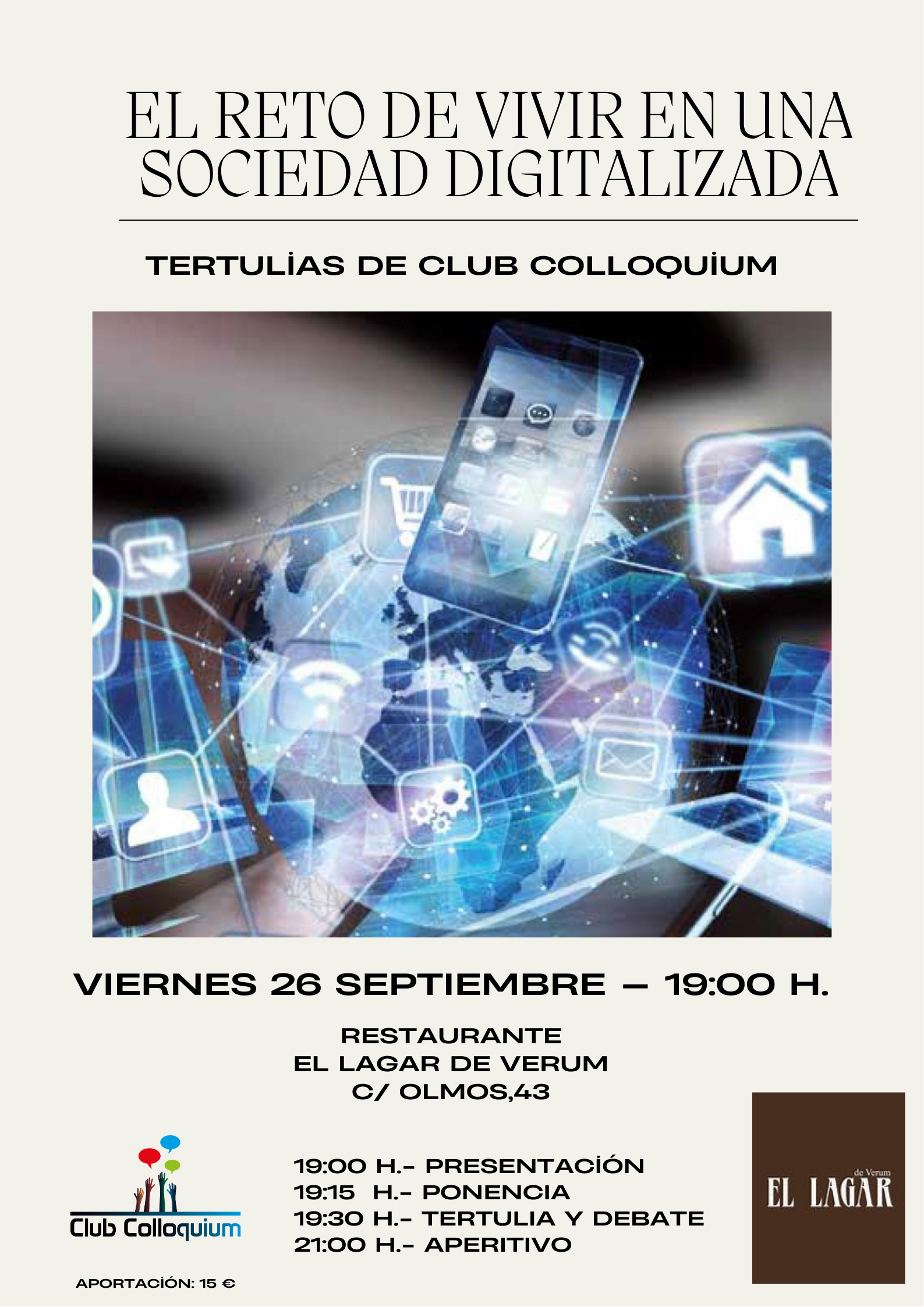 EL RETO DE VIVIR EN UNA SOCIEDAD DIGITALIZADA